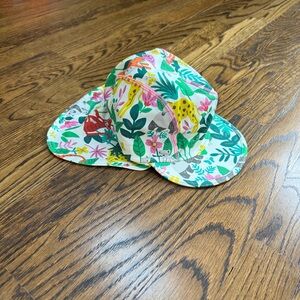Boden Multicolor Animal Print Hat